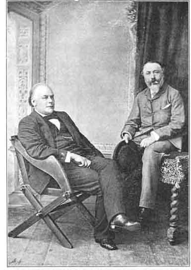Charles Bradlaugh and Henry Labouchere.